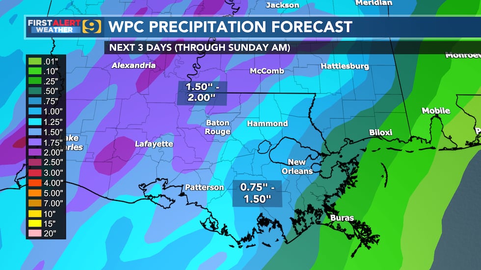 FIRST ALERT FORECAST: Thursday, November 3