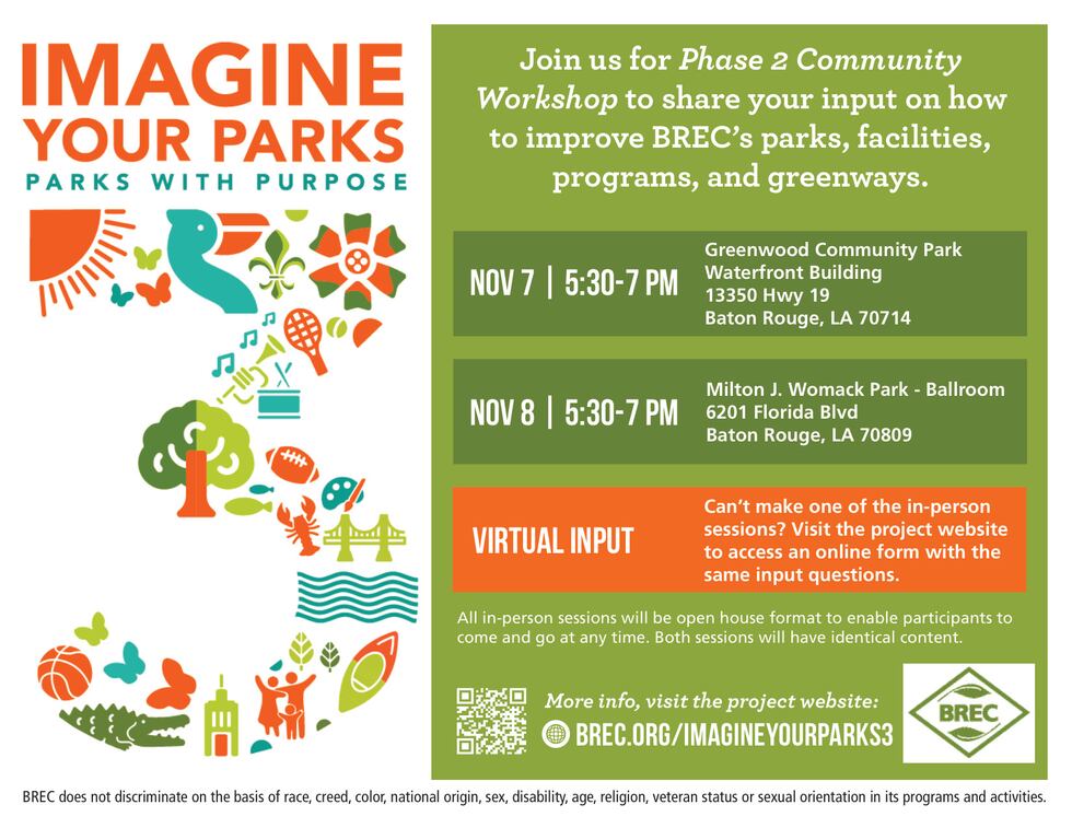 The workshops will take place on Tuesday, Nov. 7, and Wednesday, Nov. 8 from 5:30 p.m. until 7...