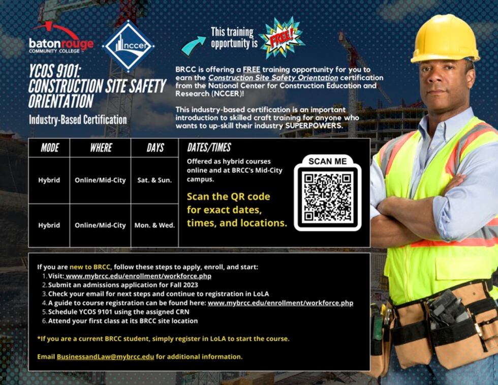 BRCC is offering three new free Industry-Based Certifications (IBC).