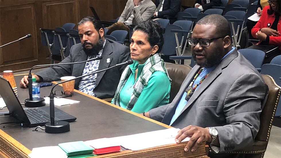 Mona Hardin, the mother of Ronald Greene, testified before a special House committee looking...