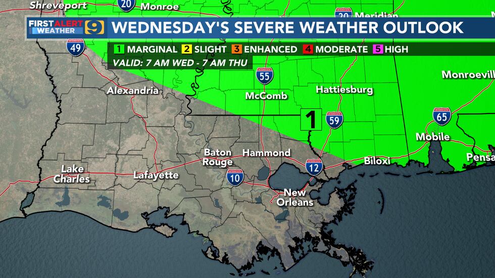 FIRST ALERT FORECAST: Monday, August 15