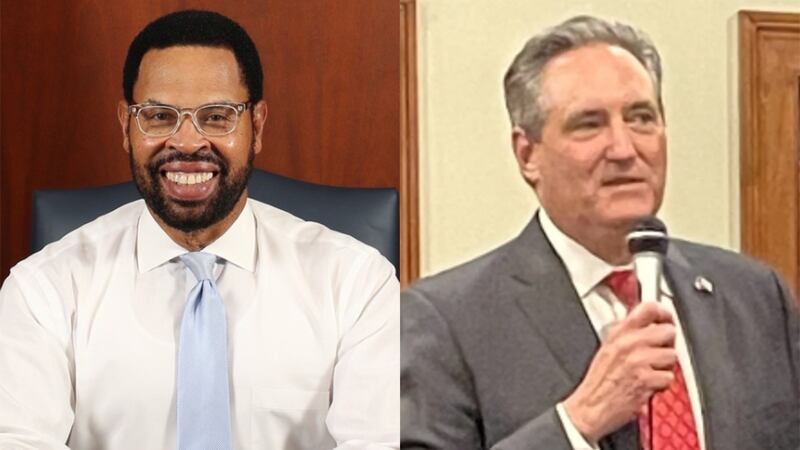 Judges Don Johnson and Hunter Greene