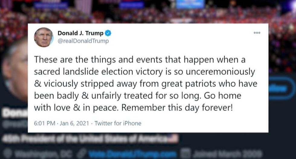 Trump's tweet