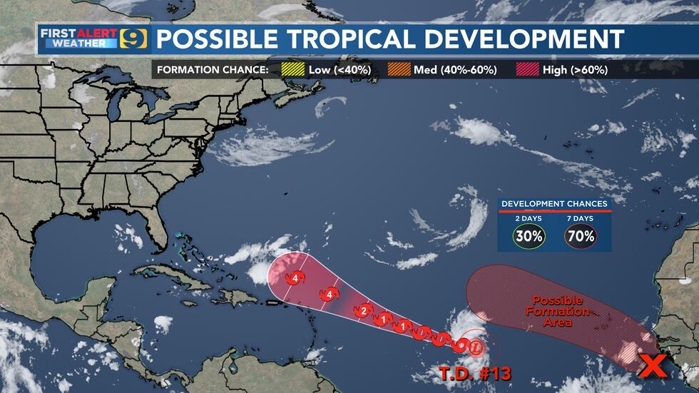 FIRST ALERT FORECAST: Tuesday, September 5