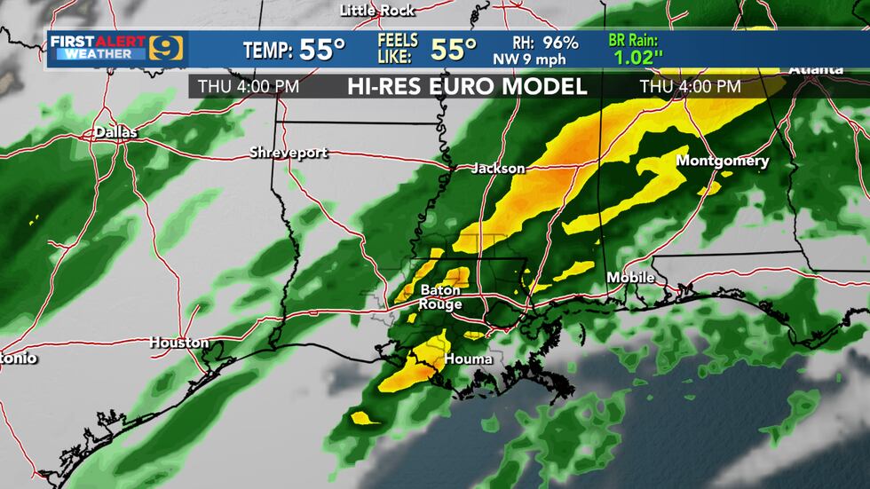 FIRST ALERT FORECAST: Monday, January 30