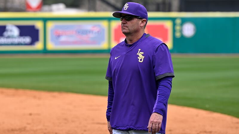 LSU head coach Jay Johnson