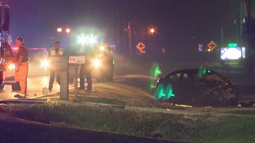 LA 74 near Airline Highway in the Gonzales area (Source: WAFB)