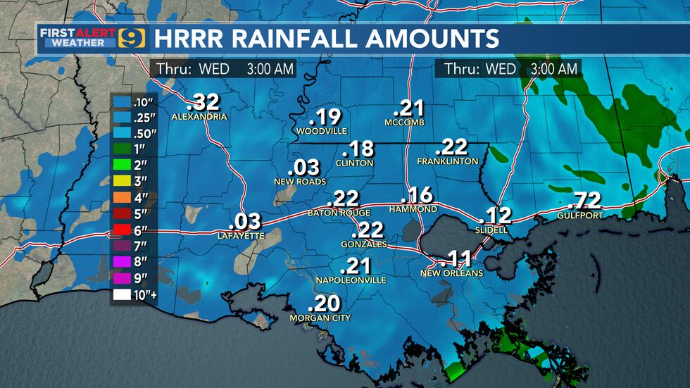 FIRST ALERT FORECAST: Tuesday, Nov. 14