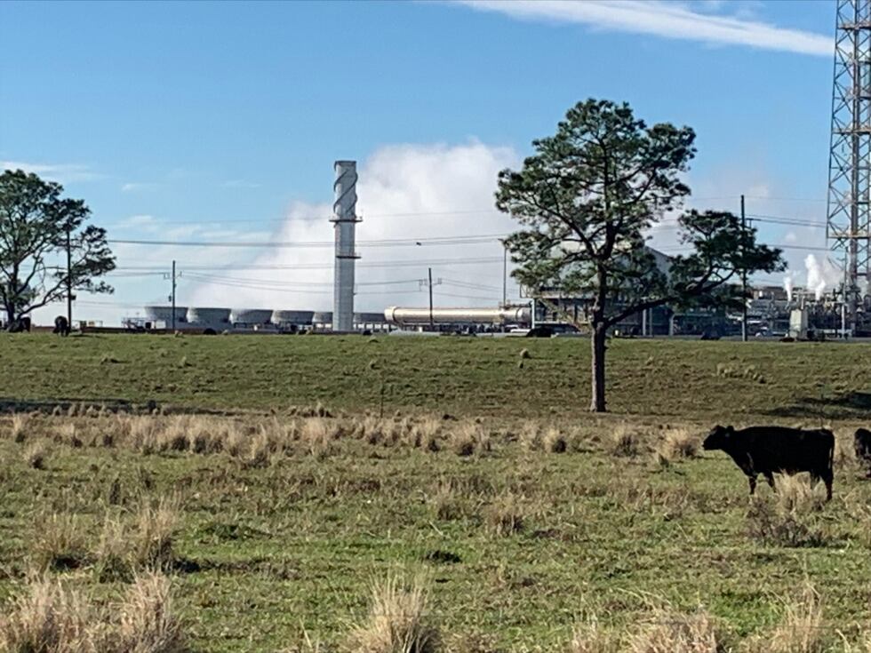 The CF Industries plant in Donaldsonville has an ammonia leak on Thursday, Dec. 1.