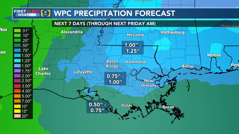 FIRST ALERT FORECAST: Friday, November 17