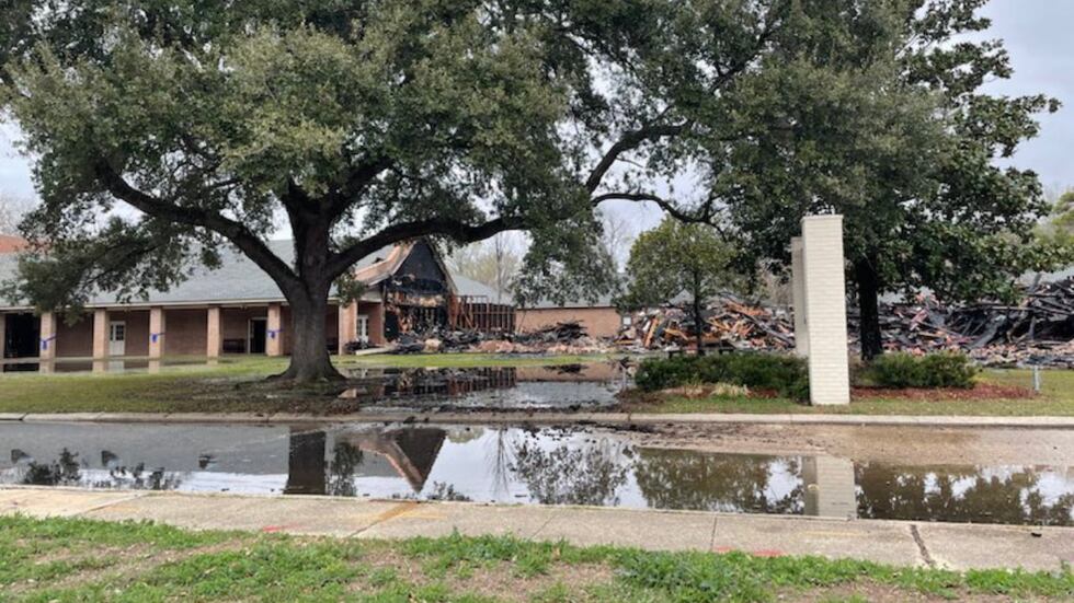 Incendie à l'église épiscopale Saint-Luc