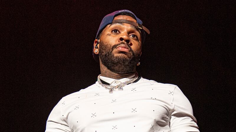 Kevin Gates seen at Bankers Life Fieldhouse on Wednesday, Sept. 11, 2019, in Indianapolis,...