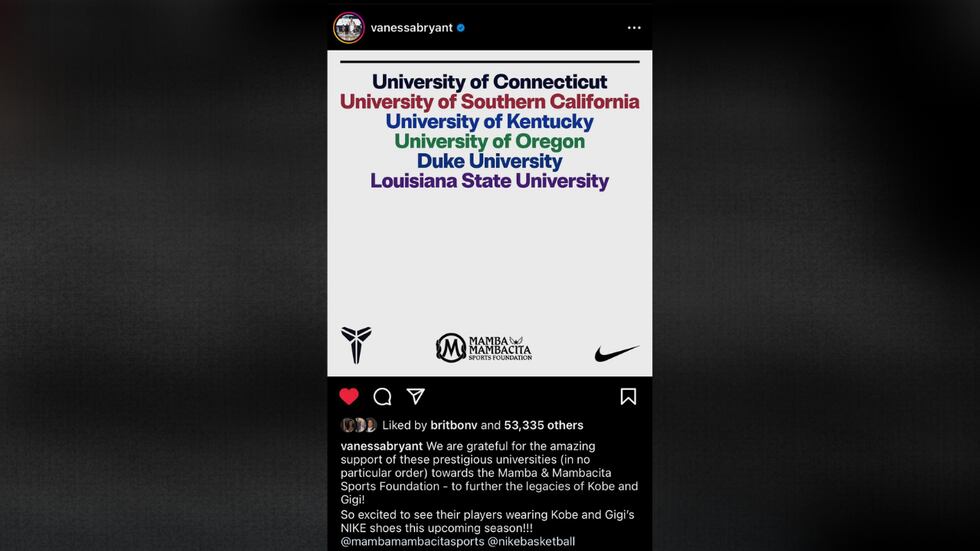 The Tigers will be honoring the legacies of the late Kobe and Gigi Bryant on the basketball...