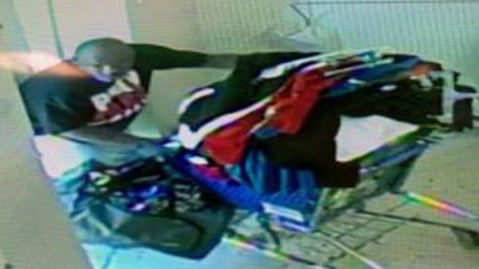 Police are looking for the man who stole more than $1,200 worth of items from Roses in Baker...