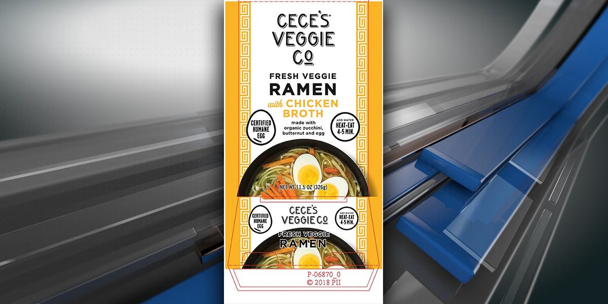 RECALL Egg in veggie ramen may be contaminated with listeria