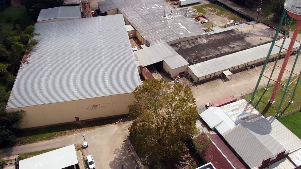 A warehouse facility in the Tangipahoa Parish town of Independence served as an evacuation...