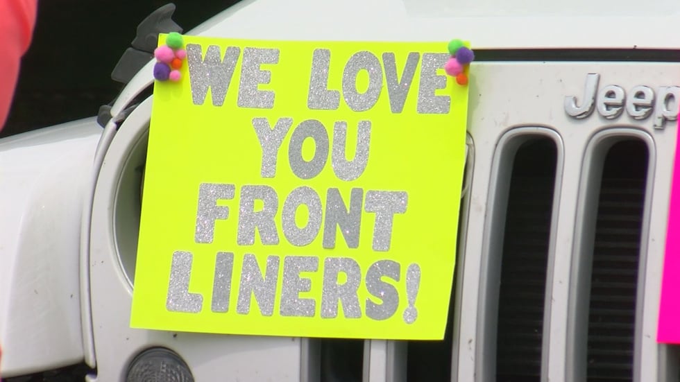Employees at Colonial Care Retirement Center were shocked to walk outside and find a line of...