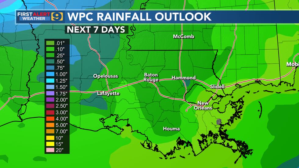 FIRST ALERT FORECAST: Saturday, September 23