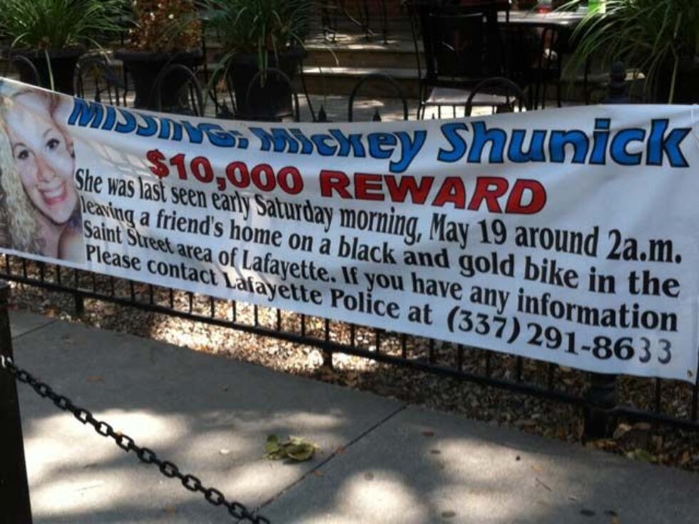 Sign outside the command center, the reward has been raised to $25,000