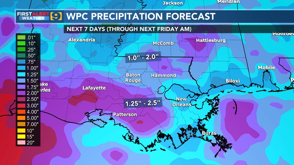 FIRST ALERT FORECAST: Friday, September 2
