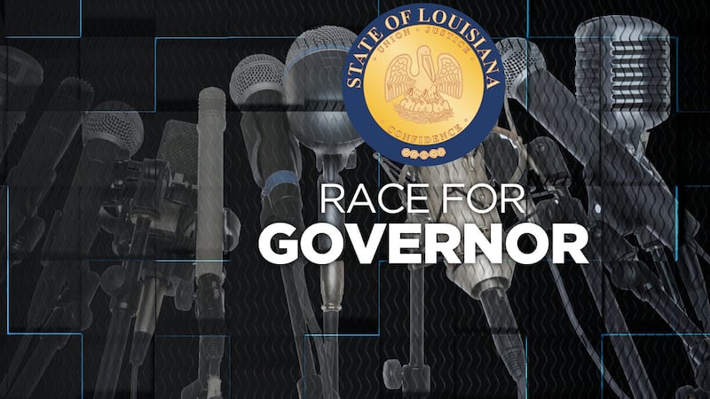 The three major candidates for Louisiana governor are facing off in their first debate.