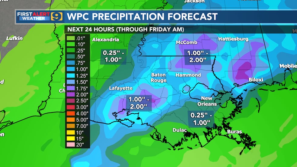 FIRST ALERT FORECAST: Thursday, February 16