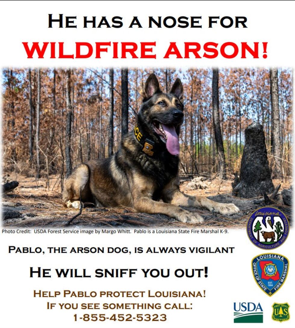 State Fire Marshal K-9 Pablo