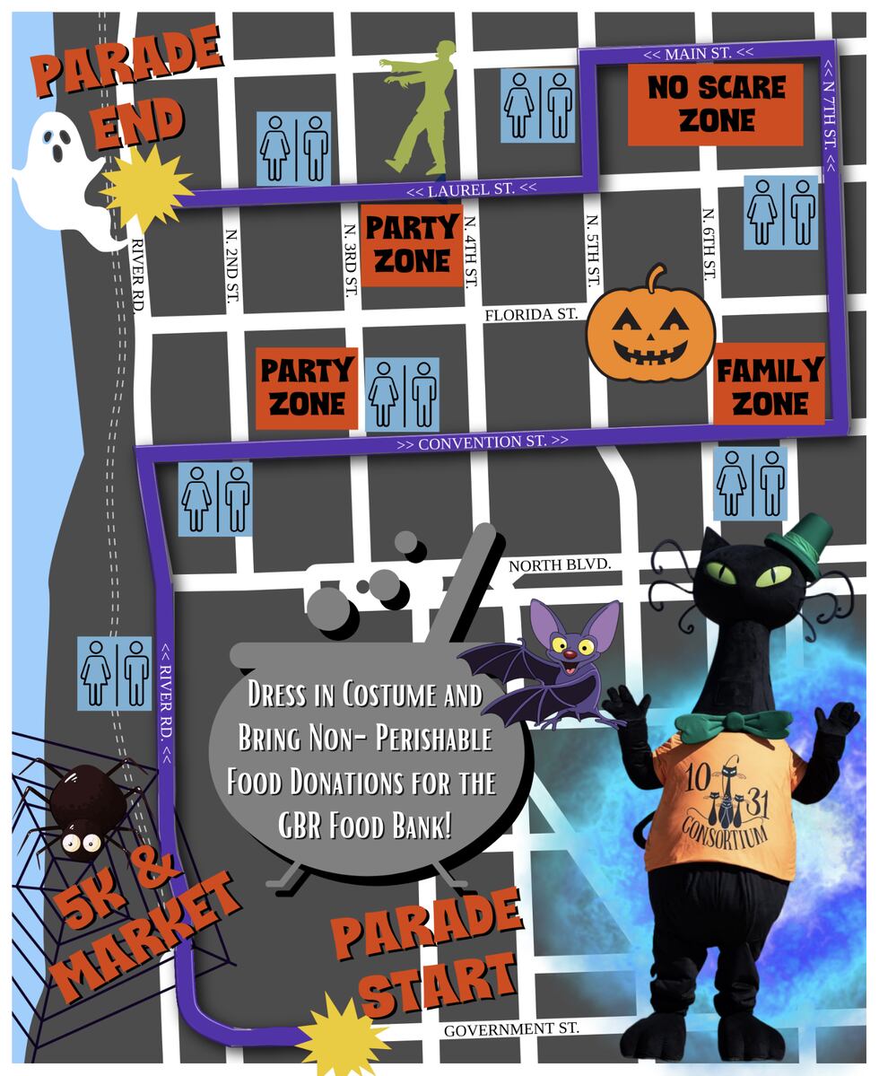 Fifolet Parade Map 2023