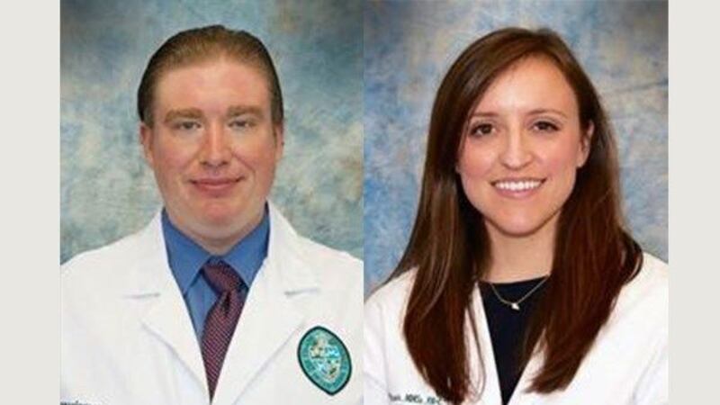(L) Aaron Charles Sigler, DO, (R) Jeanne Pipsair, MMSc, PA-C (Source: BRG)