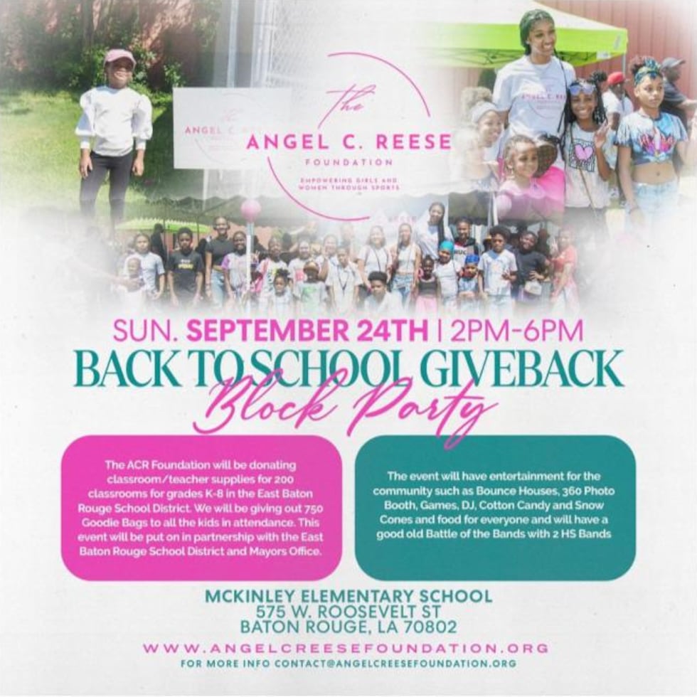 Angle Reese flyer
