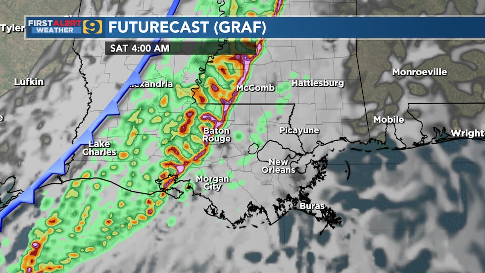 FIRST ALERT FORECAST: Thursday, November 3
