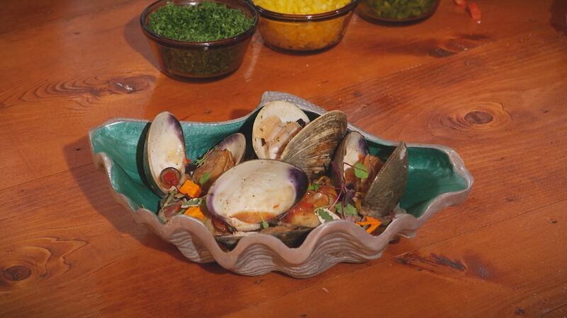Stirrin' It Up: Sundried Tomato and Prosciutto Pasta with Clams (June 22, 2022)