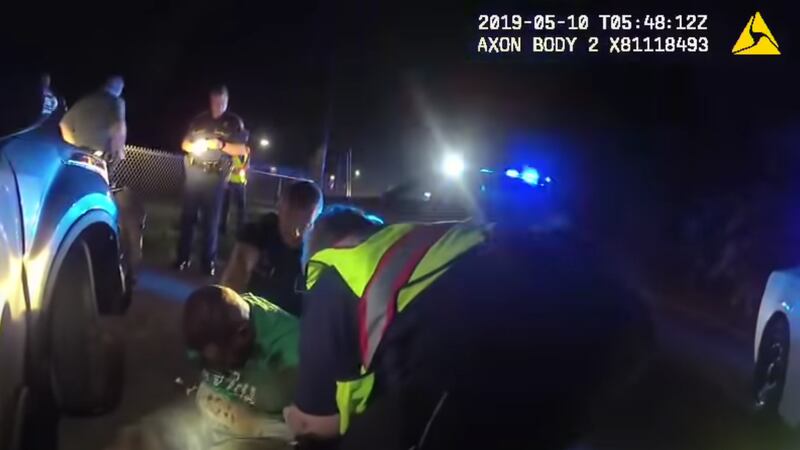 Handcuffed by Louisiana state troopers, Black motorist Ronald Greene desperately tried to roll...