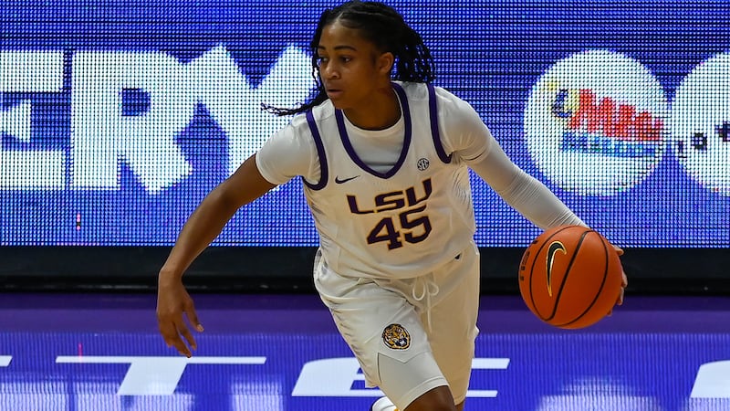 LSU guard Alexis Morris (45)