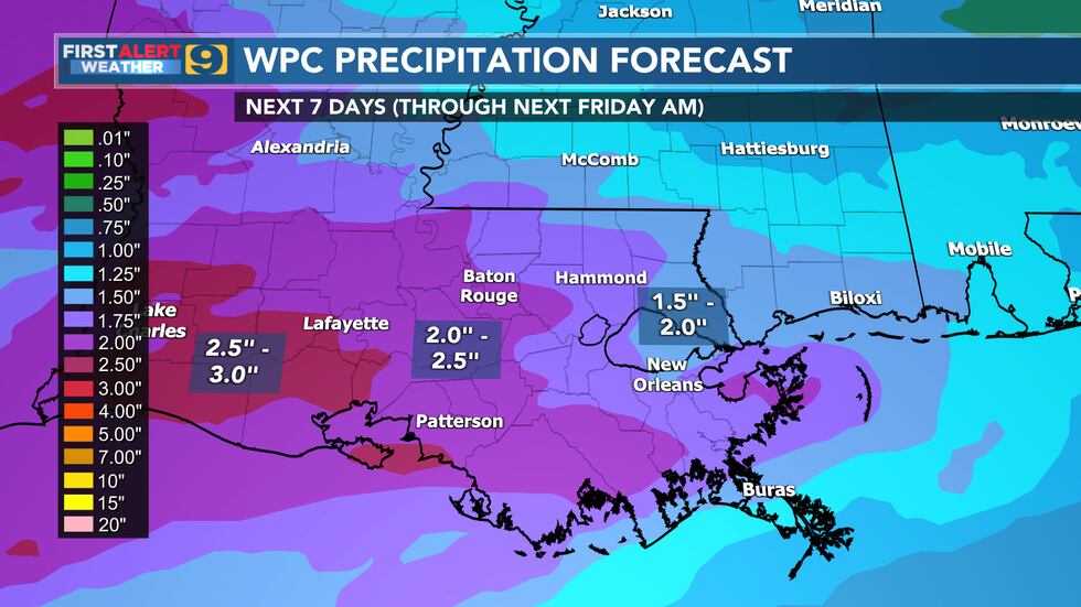FIRST ALERT FORECAST: Friday, November 11
