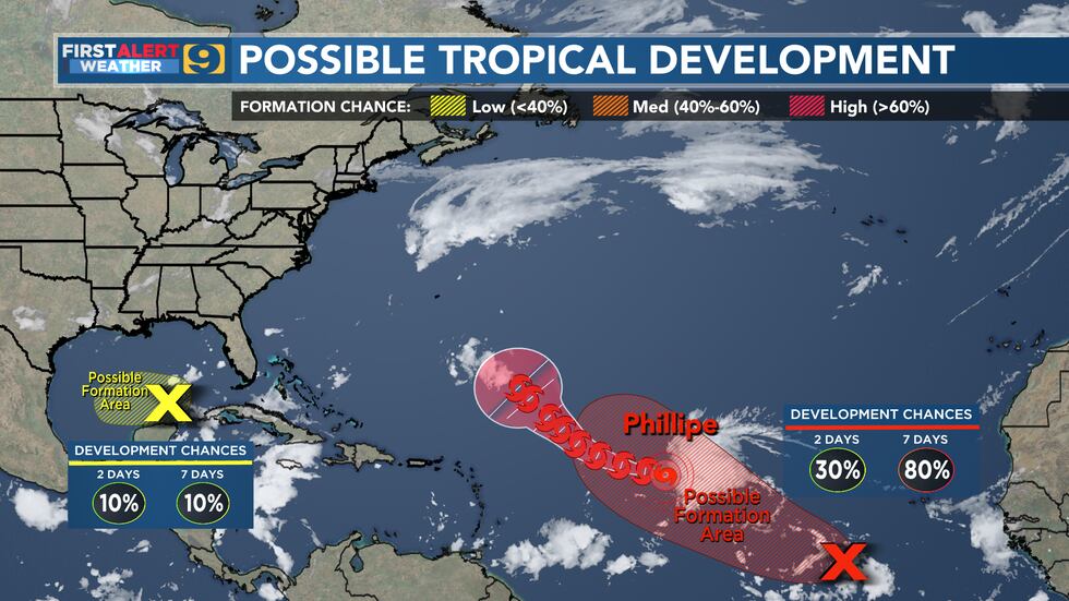 FIRST ALERT FORECAST: Monday, September 25
