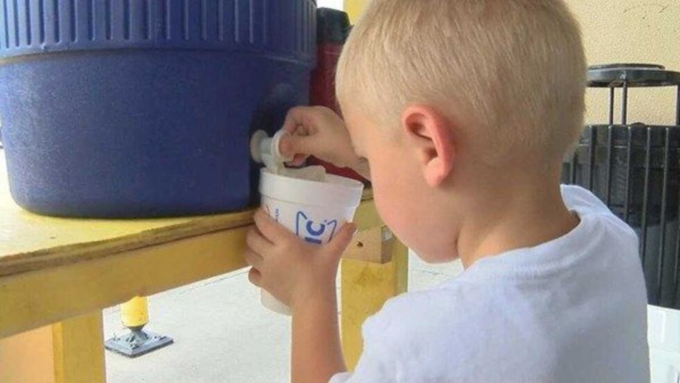 "He got more than he bargained for because we've been selling lemonade every day" (Source: WAFB)