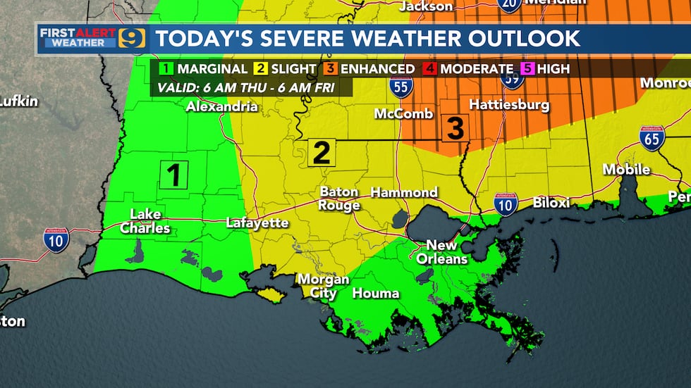 FIRST ALERT FORECAST: Thursday, February 16