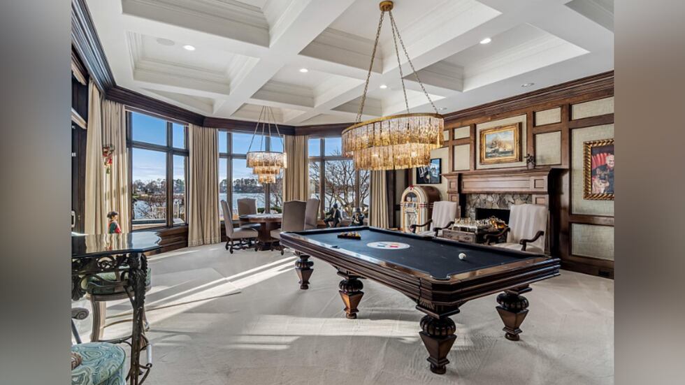 The Lake Norman mansion featured in "Talladega Nights" has hit the market for nearly $10 million.