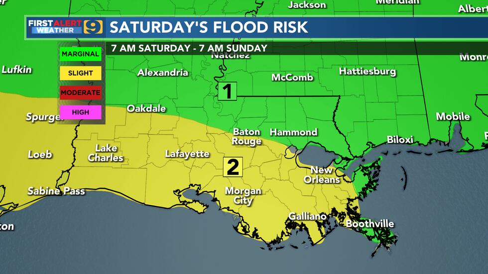 FIRST ALERT FORECAST: Friday, September 2