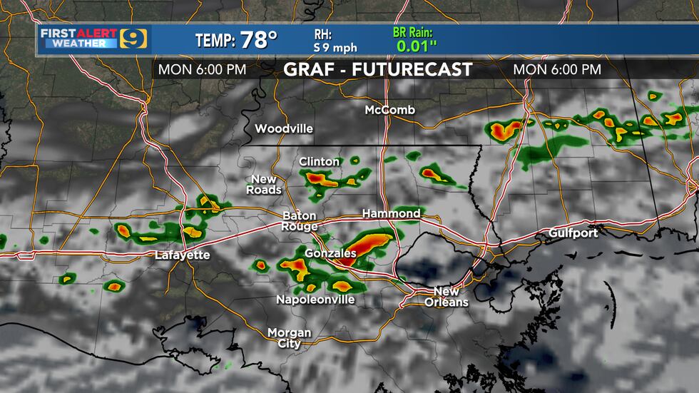 FIRST ALERT FORECAST: Monday, March 27