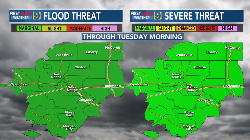 FIRST ALERT FORECAST: Monday, March 27