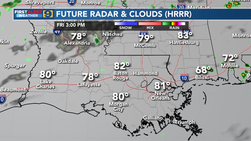 FIRST ALERT FORECAST: Friday, February 24