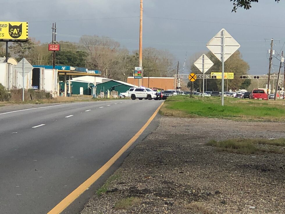 Emergency crews responded to a fatal wreck at Airline Highway and Highway 190 on Friday, Jan. 10.