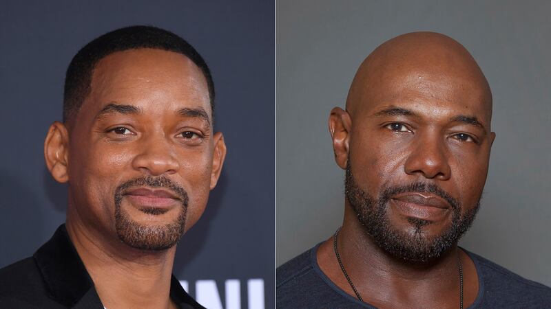 Will Smith attends the premiere of "Gemini Man" in Los Angeles on Oct. 6, 2019, left, and...