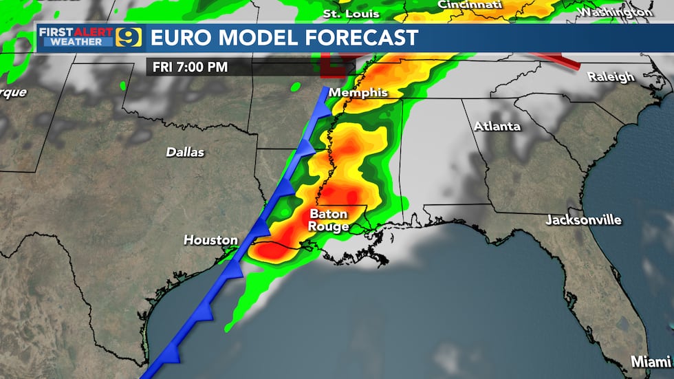 FIRST ALERT FORECAST: Tuesday, March 21