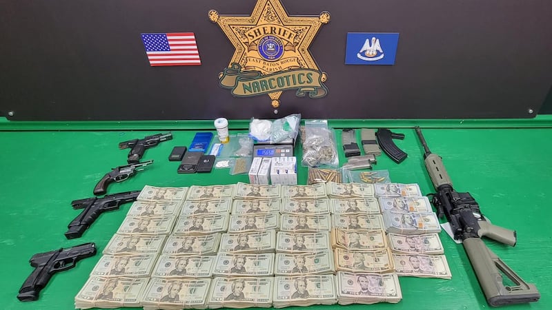 East Baton Rouge Sheriff's Office drug bust