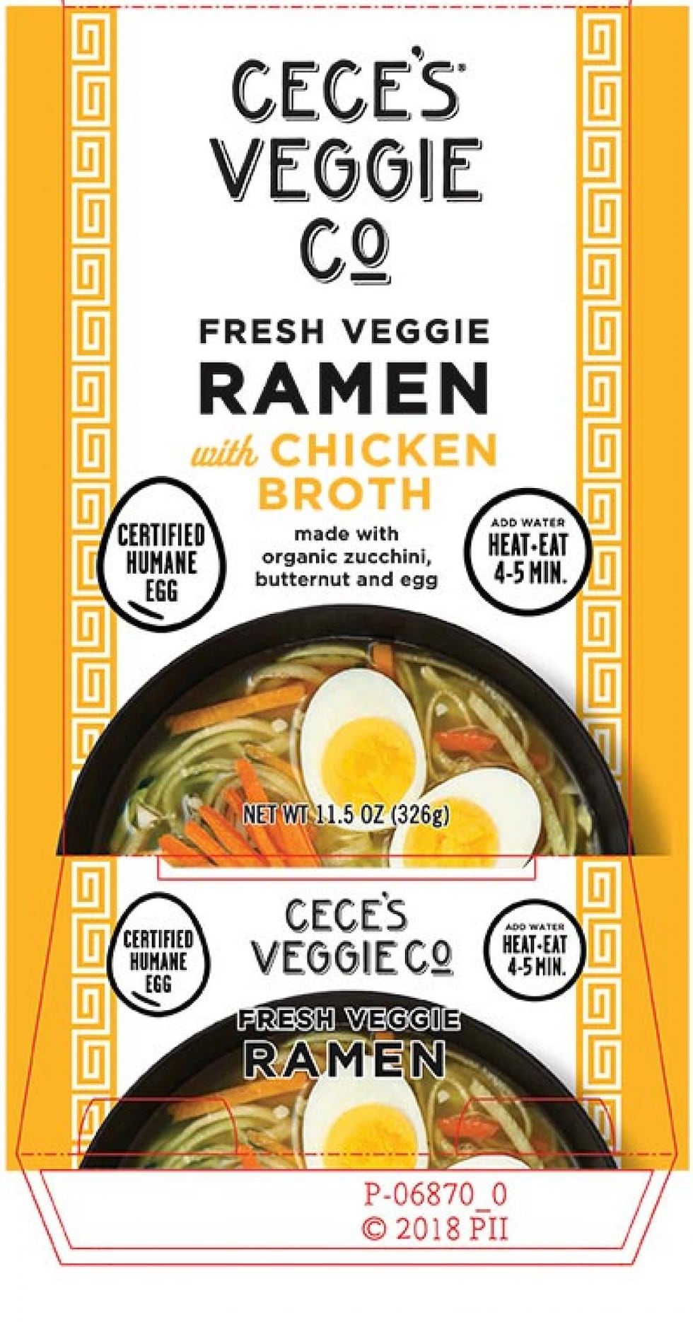 Veggie Noodle Co., LLC is voluntarily recalling its Cece’s® Veggie Co. brand Fresh Veggie...