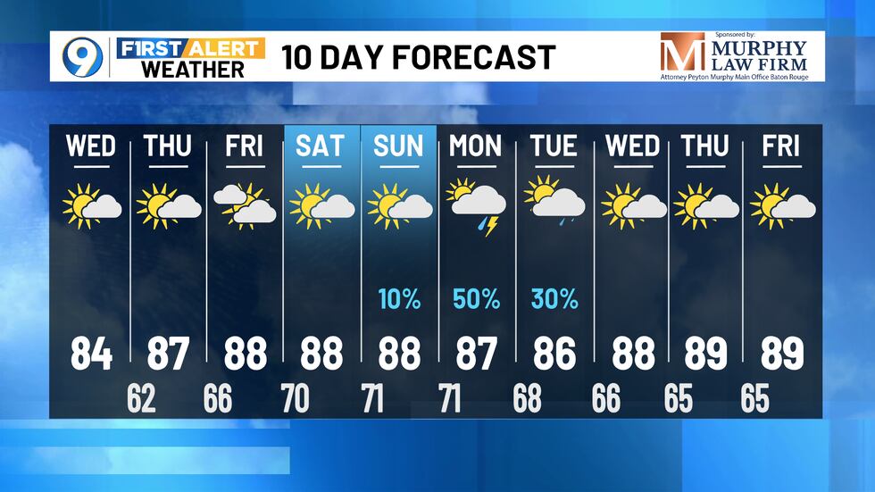 First Alert Forecast: Wednesday, April 24th