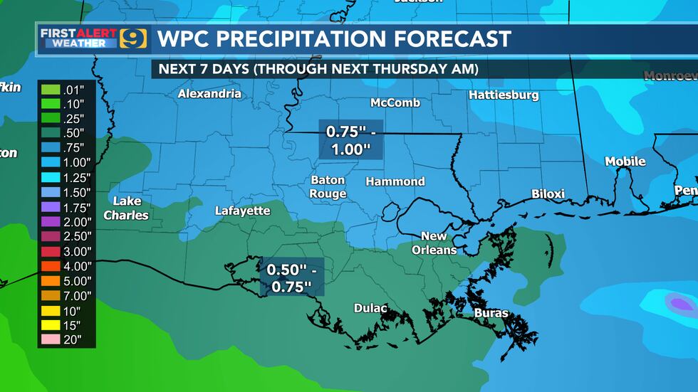 WPC Precipitation Forecast
